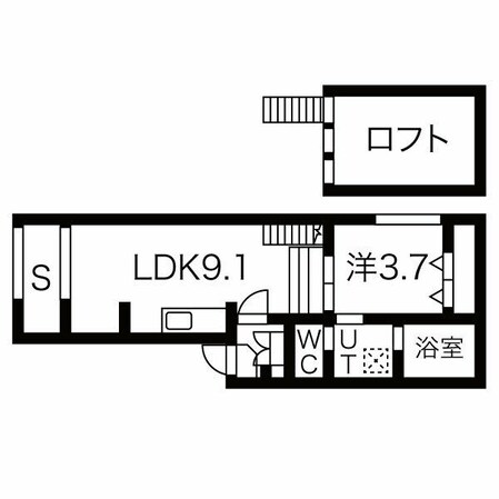 コンパートハウス大曽根の物件間取画像